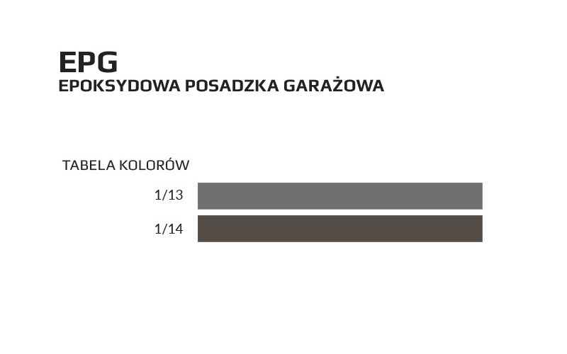 EPG - TABELA KOLORÓW