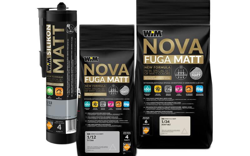 NOVA FUGA MATT & WIM SILIKON MATT
